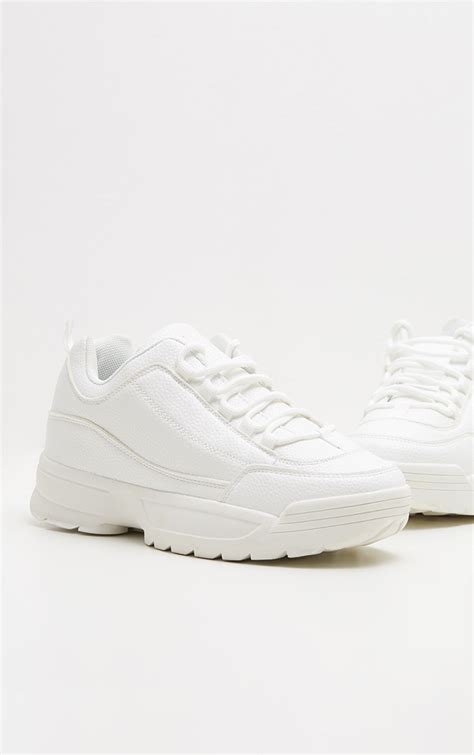 chunky white sneakers australia